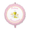 Palloncino comunione rosa 1 - NonSoloCerimonie.it