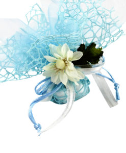 Fazzoletto corallo azzurro 2 - NonSoloCerimonie.it