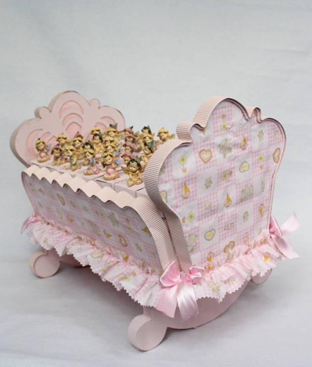 Torta CULLA rosa ANGELO - NonSoloCerimonie.it