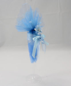 Segnaposto Bicchiere azzurro 2 - NonSoloCerimonie.it