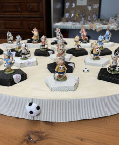 Torta Calcio Bomboniera Portachiavi Calciatore 103 - NonSoloCerimonie.it