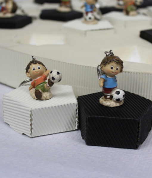 Torta Calcio Bomboniera Portachiavi Calciatore 1 - NonSoloCerimonie.it