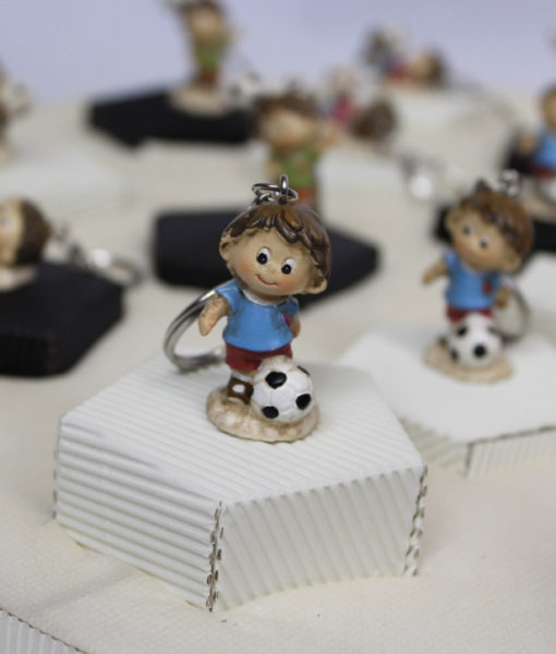 Torta Calcio Bomboniera Portachiavi Calciatore 2 - NonSoloCerimonie.it