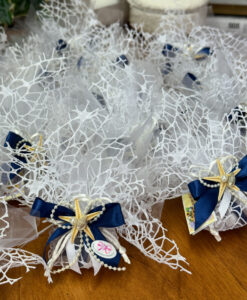 Bomboniera Corallo Stella Bianco Blu 101 - NonSoloCerimonie.it