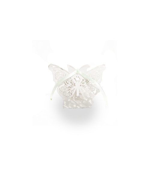 Bomboniera scatola farfalla bianca - NonSoloCerimonie.it