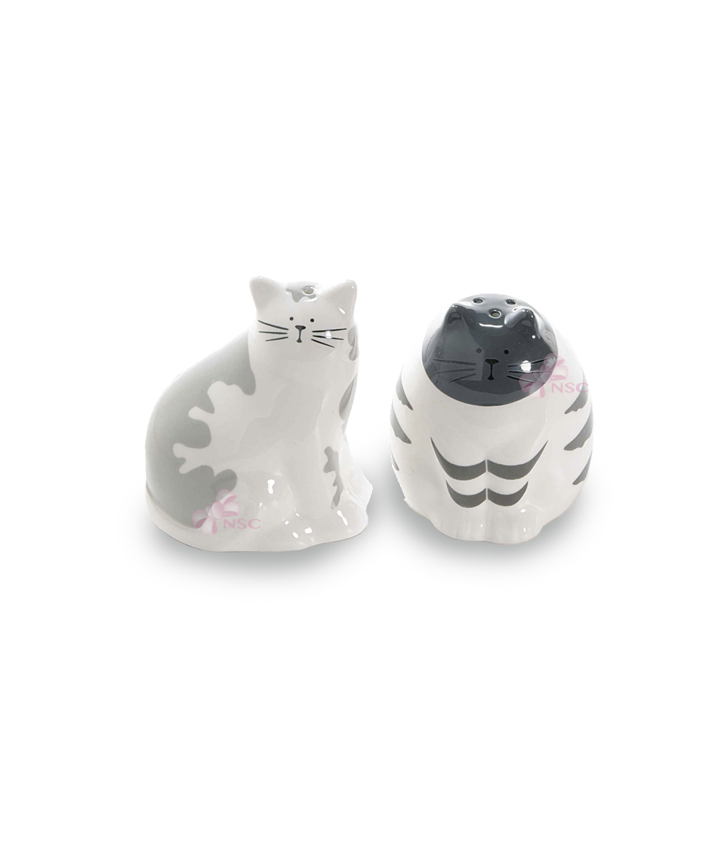 Set saliera/pepiera Gatto SIGRIS 