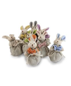 Bomboniera Sacchetto Coniglio Peluche 1 - NonSoloCerimonie.it