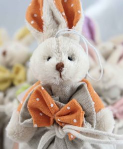 Bomboniera Sacchetto Coniglio Peluche 3 - NonSoloCerimonie.it
