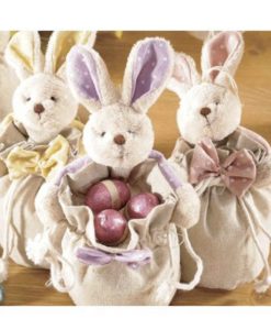 Bomboniera Sacchetto Coniglio Peluche 4 - NonSoloCerimonie.it