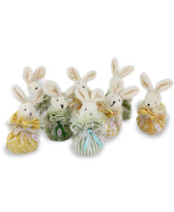 Bomboniera Sacchetto Coniglio Peluche Seconda 3 - NonSoloCerimonie.it