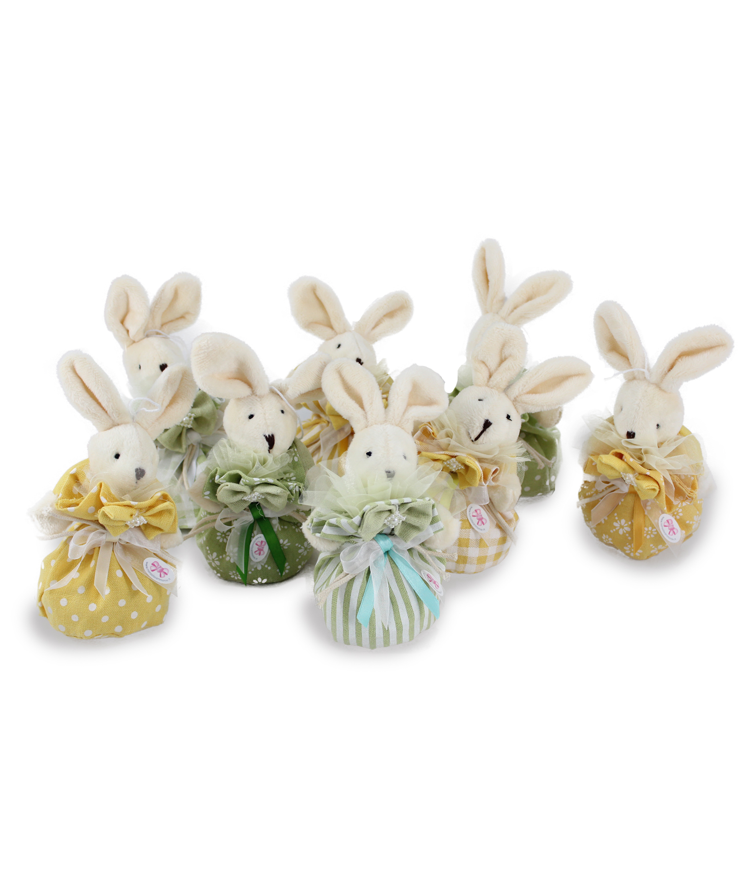 Bomboniera Sacchetto Coniglio Peluche Seconda 3 - NonSoloCerimonie.it