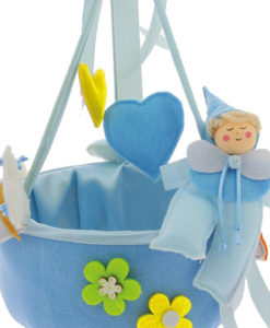 Cesto PortaConfetti Pagliaccio Azzurro 2 - NonSoloCerimonie.it