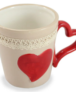 Tazza Mug Cuore Panna 1 - NonSoloCerimonie.it