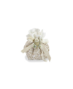 Bomboniera Sacchetto Shabby-Comunione Calice - NonSoloCerimonie.it