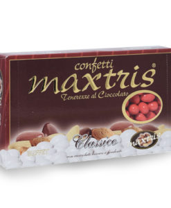 Confetti Cioccomandorla Maxtris Rosso - NonSoloCerimonie.it