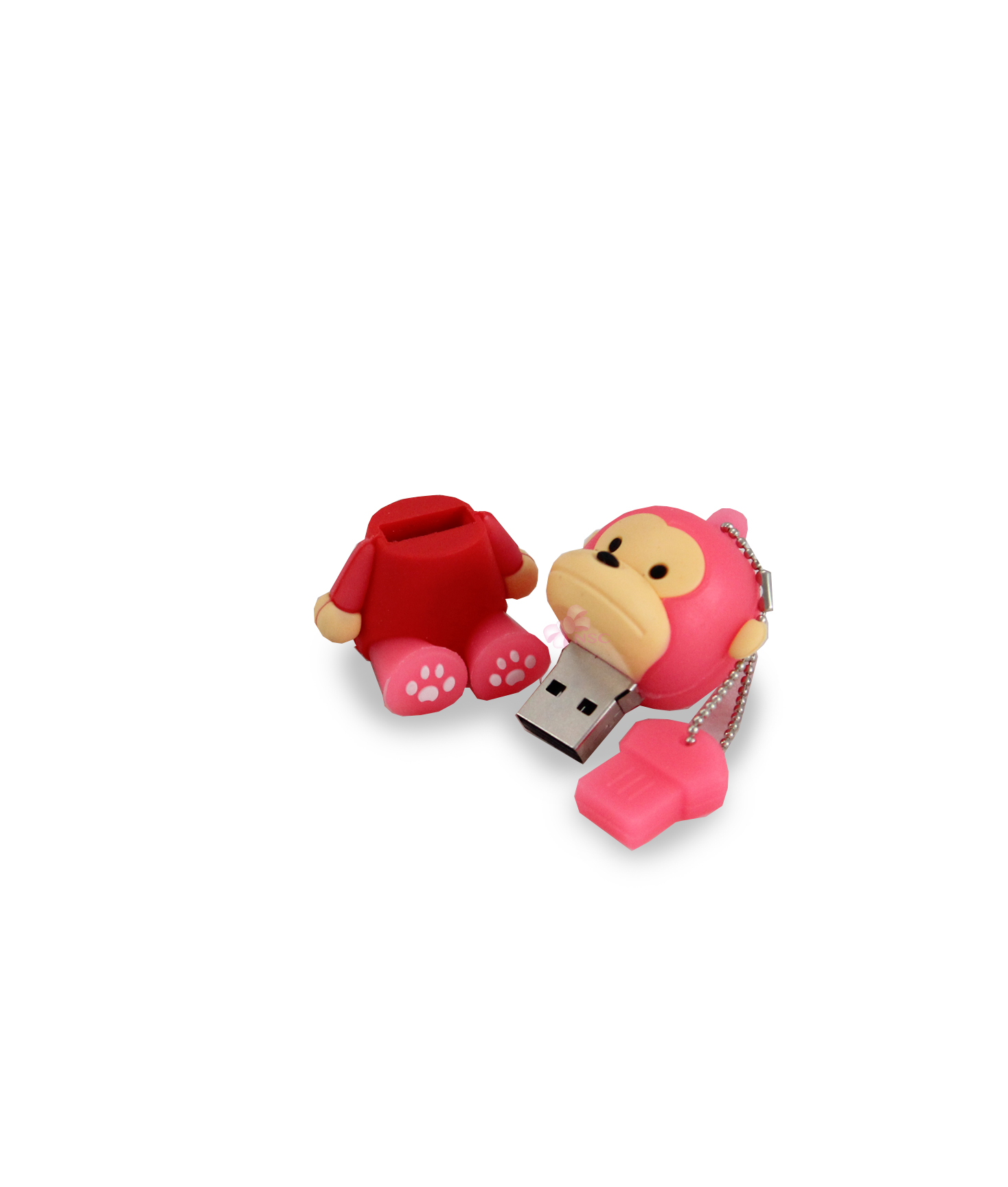 Chiavetta Usb Scimmia Rosa 2 - NonSoloCerimonie.it
