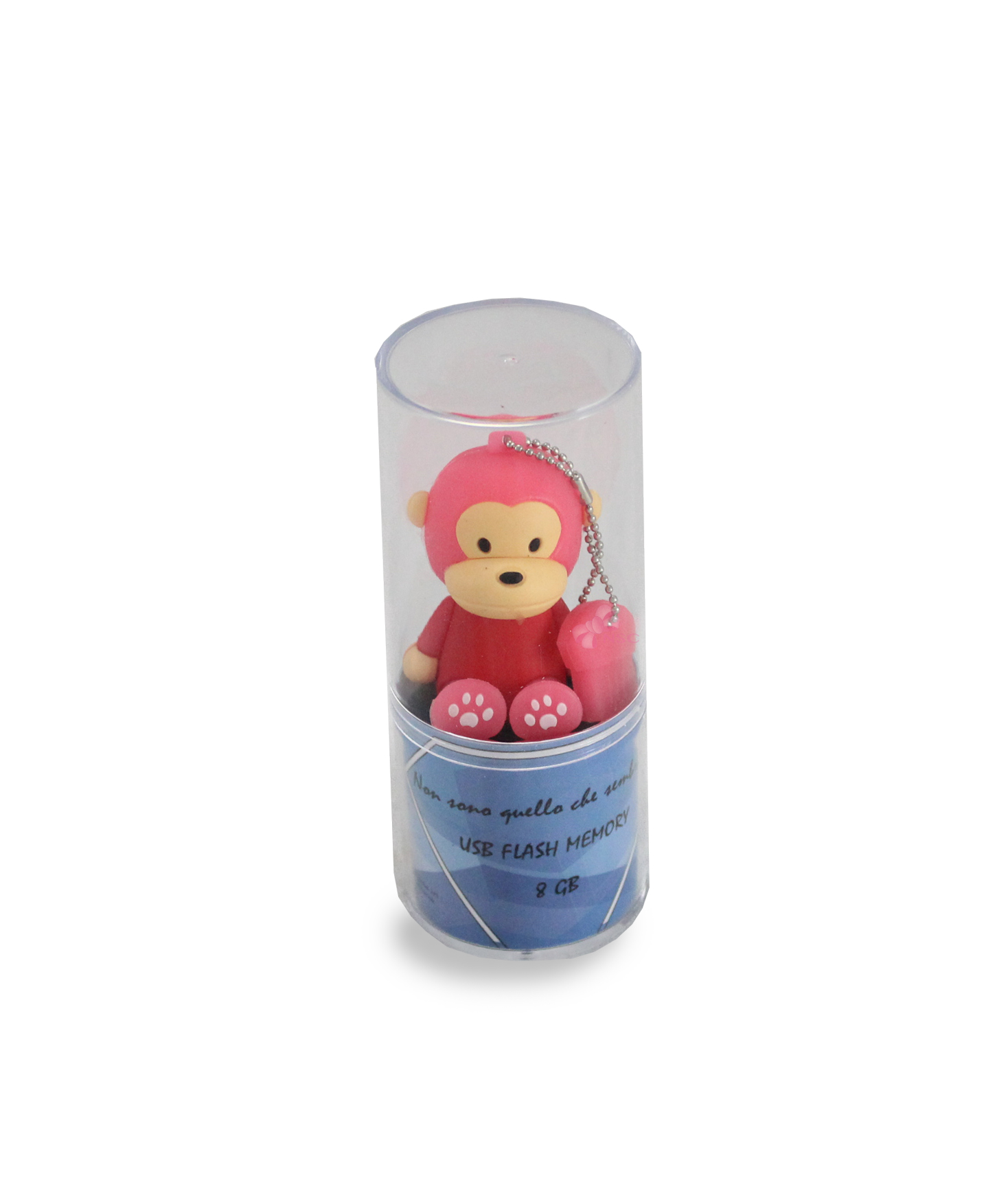 Chiavetta Usb Scimmia Rosa - NonSoloCerimonie.it