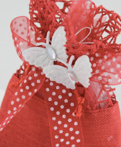 Bomboniera Sacchetto Polycotton Juta Rossa 1 - NonSoloCerimonie.it