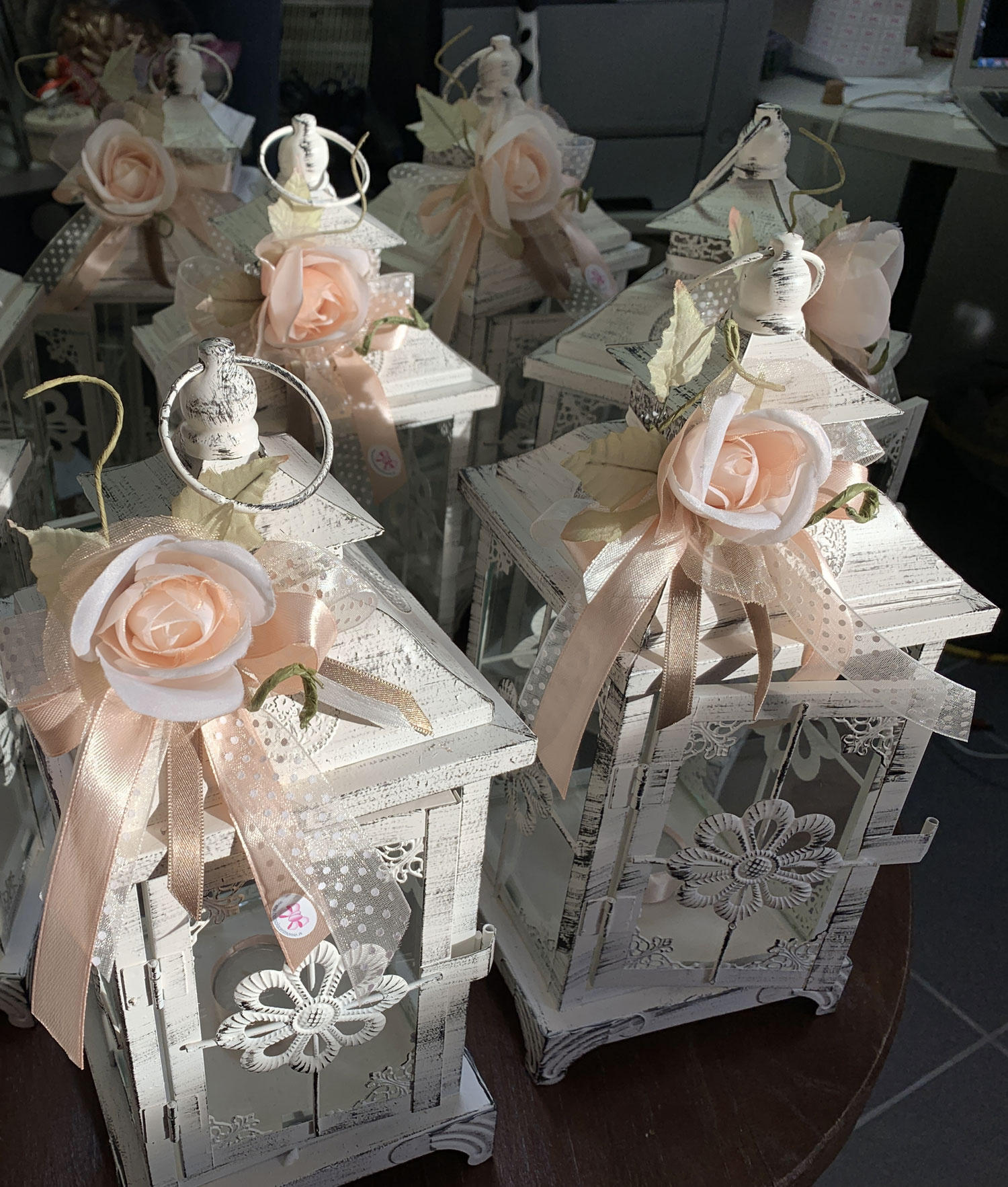 Lanterna Vintage Fiorita 101 - NonSoloCerimonie.it