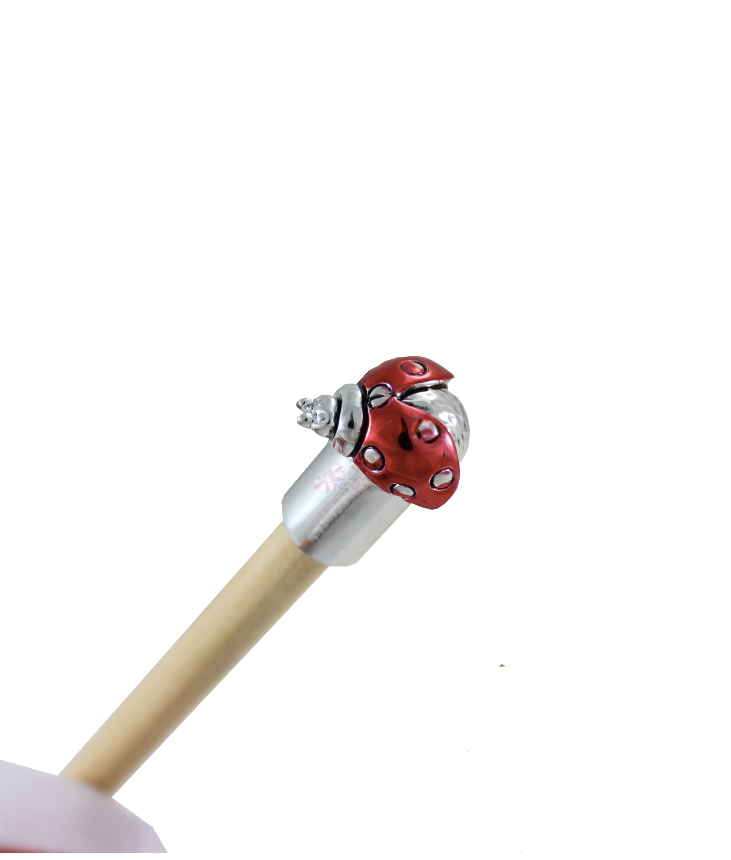 Bomboniera Matita Coccinella Argento 3 - NonSoloCerimonie.it