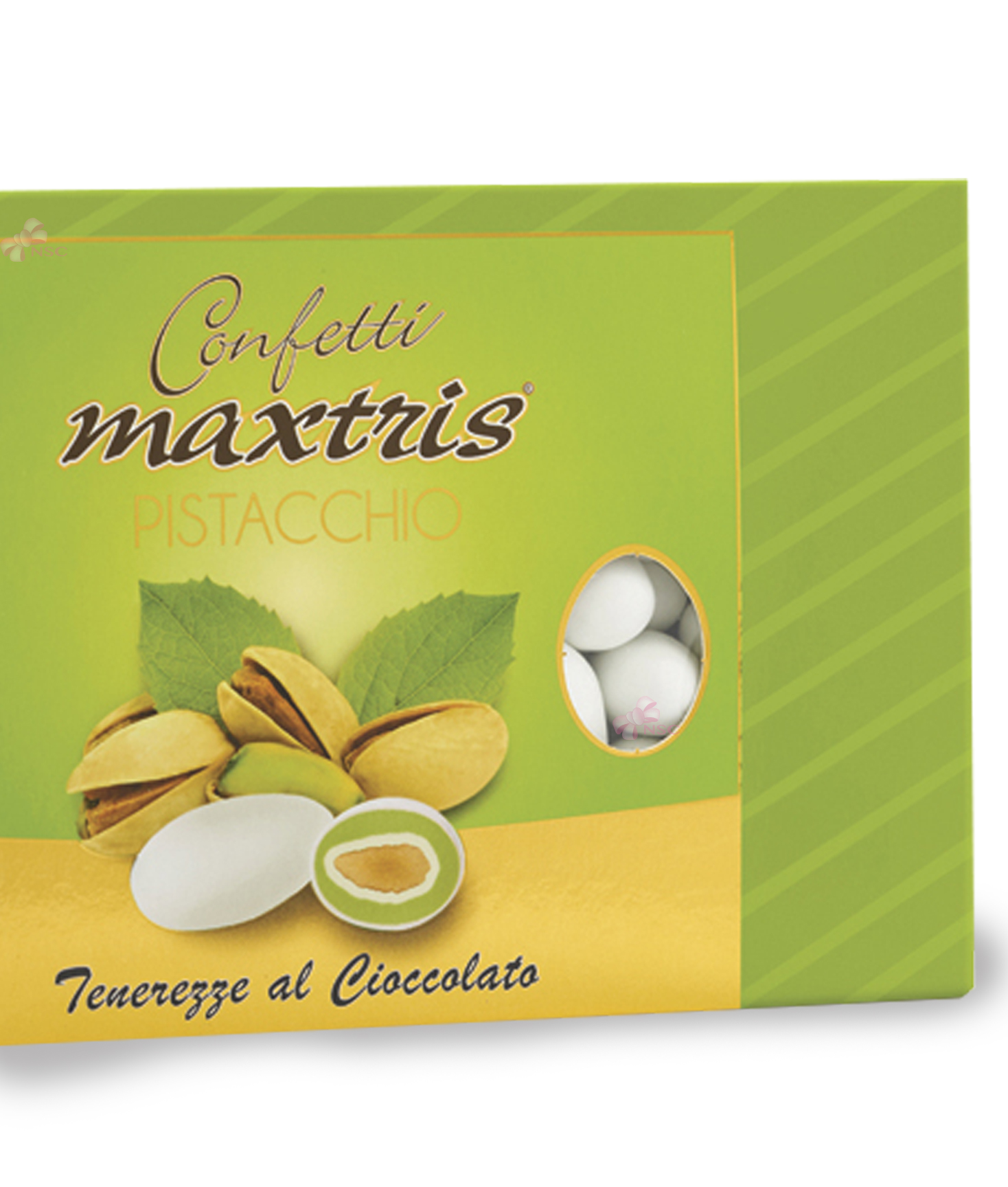 Confetti Cioccomandorla Pistacchio Maxtris 1 - NonSoloCerimonie.it