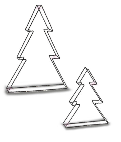 Albero Natale Metallo con Luci Led - NonSoloCerimonie.it