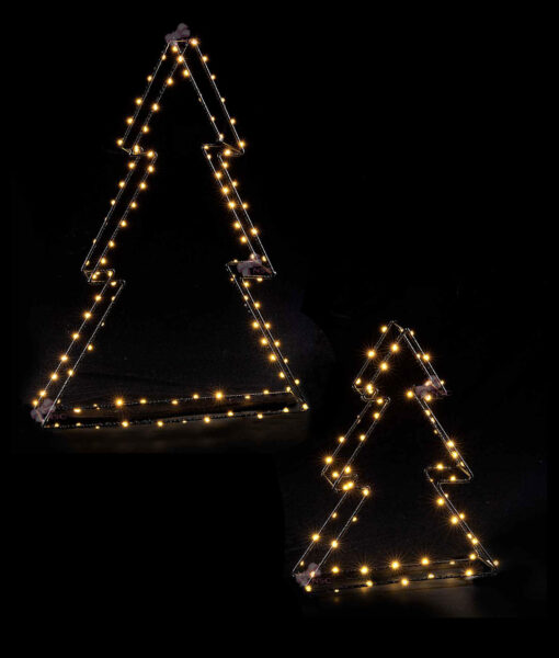 Albero Natale Metallo con Luci Led 1- NonSoloCerimonie.it