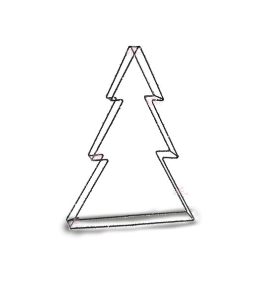 Albero Natale Metallo con Luci Led Grande - NonSoloCerimonie.it