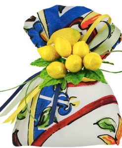 Bomboniera Sacchetto Maiolica 1 - NonSoloCerimonie.it