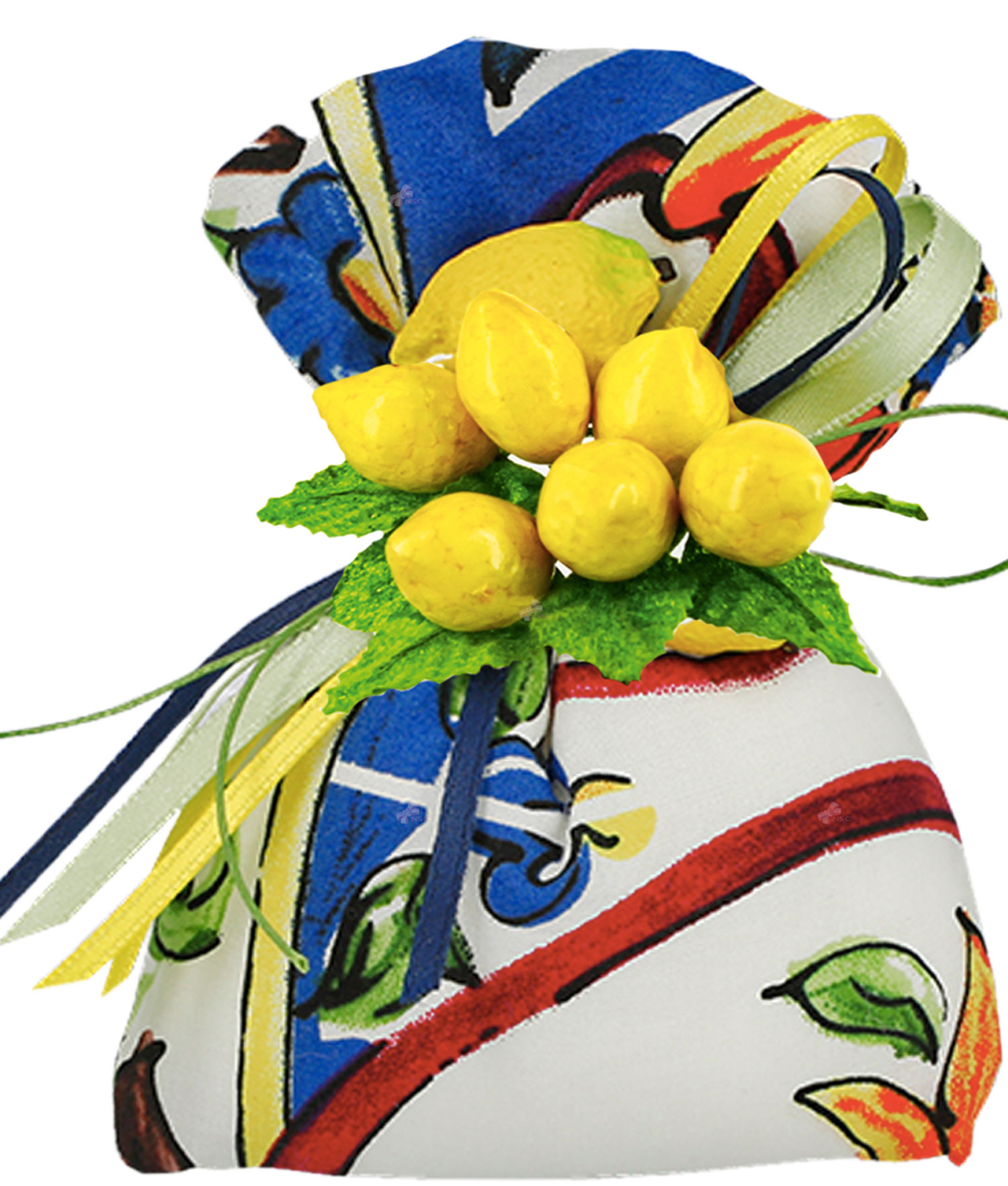 Bomboniera Sacchetto Maiolica 1 - NonSoloCerimonie.it