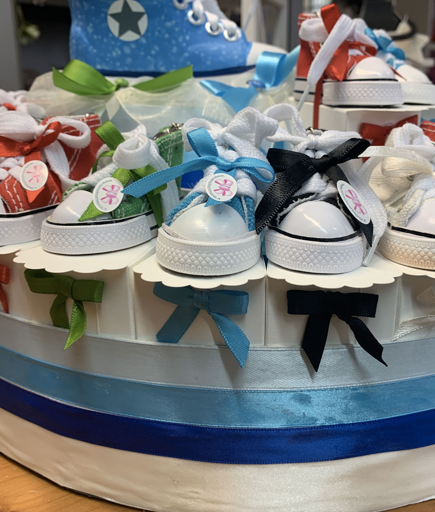 Torta Portachiavi Converse Color 105 - NonSoloCerimonie.it