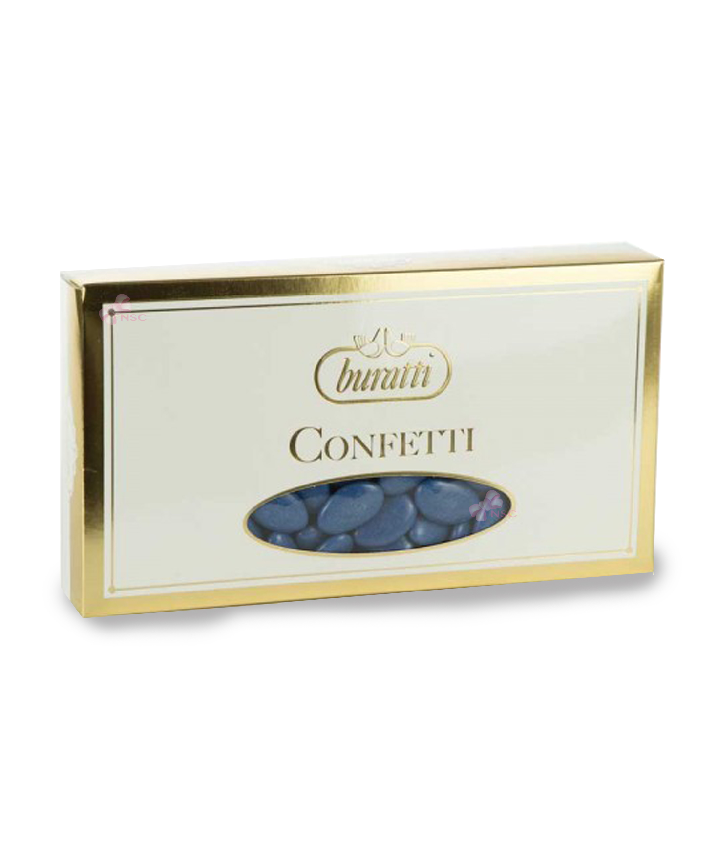 Buratti Confetti Cioccolato Azzurro in confezione da 1 kg