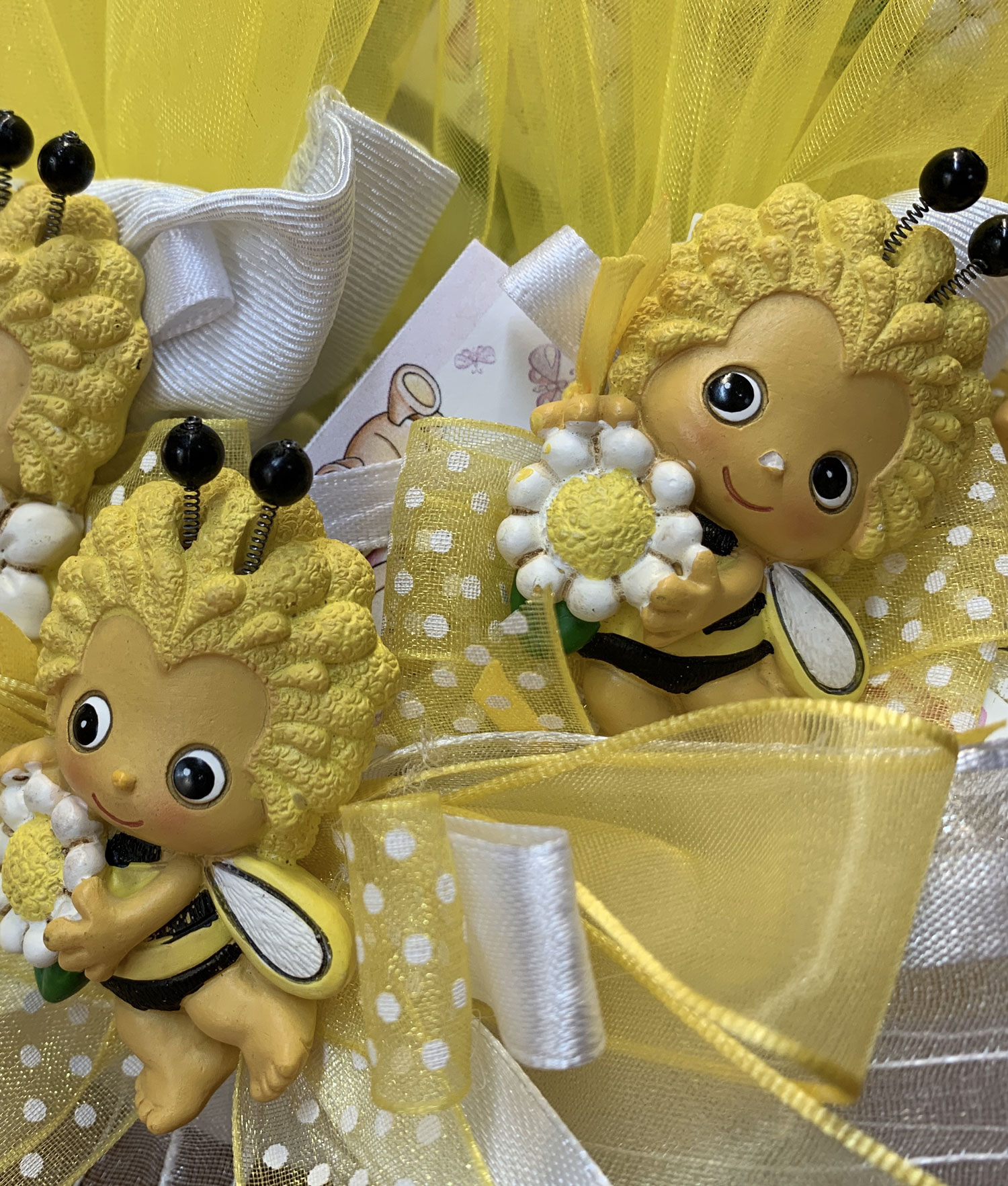 Torta Sacchetto Magnete Ape Giallo pois 100 - NonSoloCerimonie.it