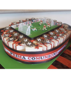 Torta Stadio Calcio Portachiavi 100 - NonSoloCerimonie.it