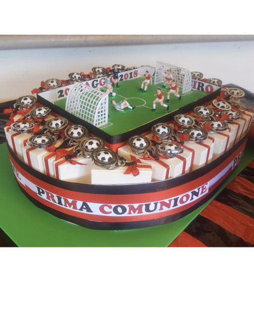 Torta Stadio Calcio Portachiavi 100 - NonSoloCerimonie.it