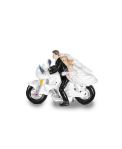 Cake Topper Sposi In Motore - NonSoloCerimonie.it