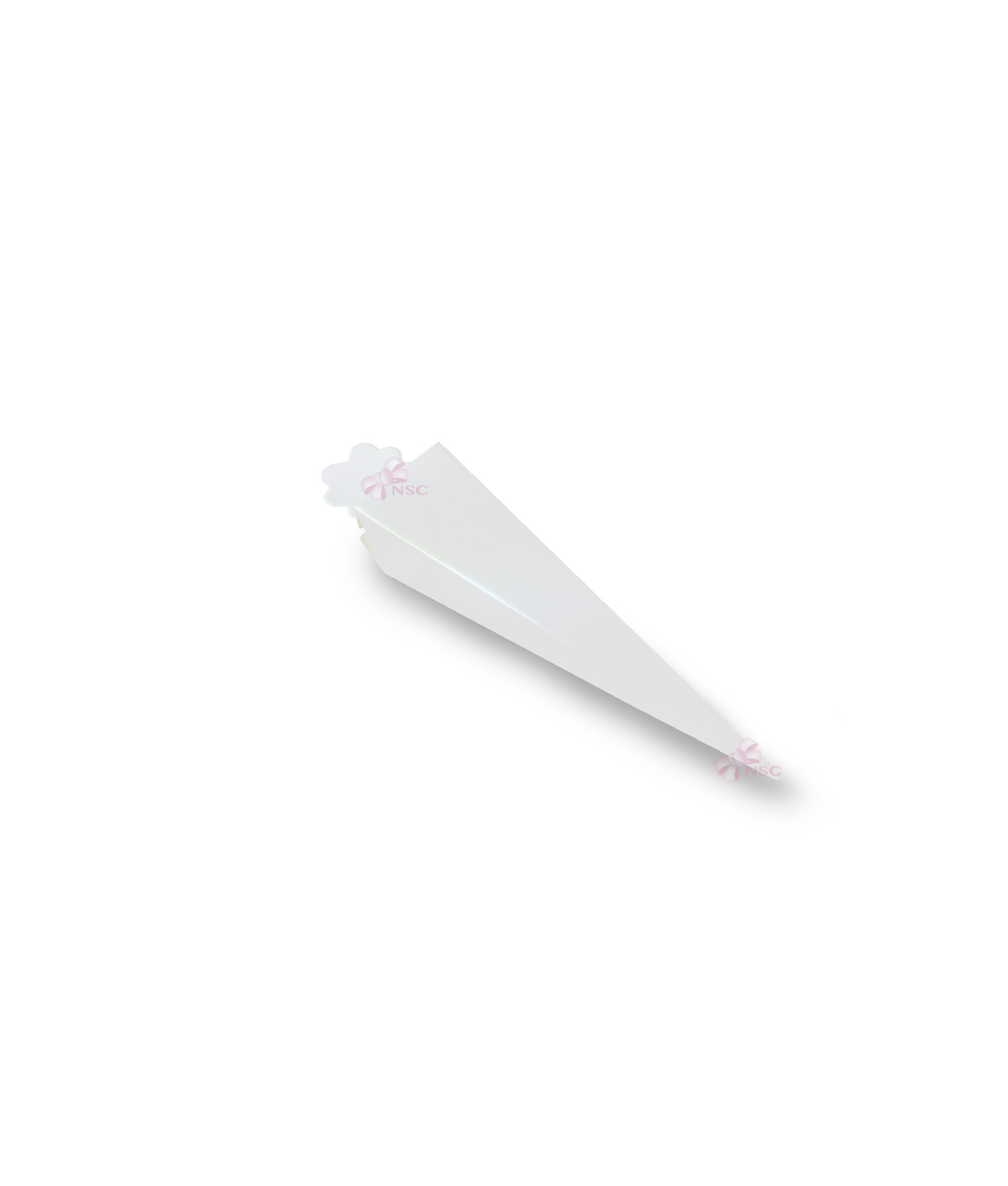 Cono Porta Confetti Fiore Salmone 2 - NonSoloCerimonie.it