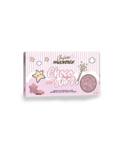 Confetti Stelline Cioccolato Rosa Maxtris - NonSoloCerimonie.it