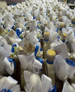 Bomboniera Bottiglia Liquore Cuore Piccola Bianco Royal 100 - NonSoloCerimonie.it