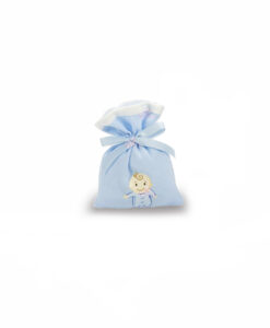 Bomboniera Sacchetto Baby Azzurro - NonSoloCerimonie.it