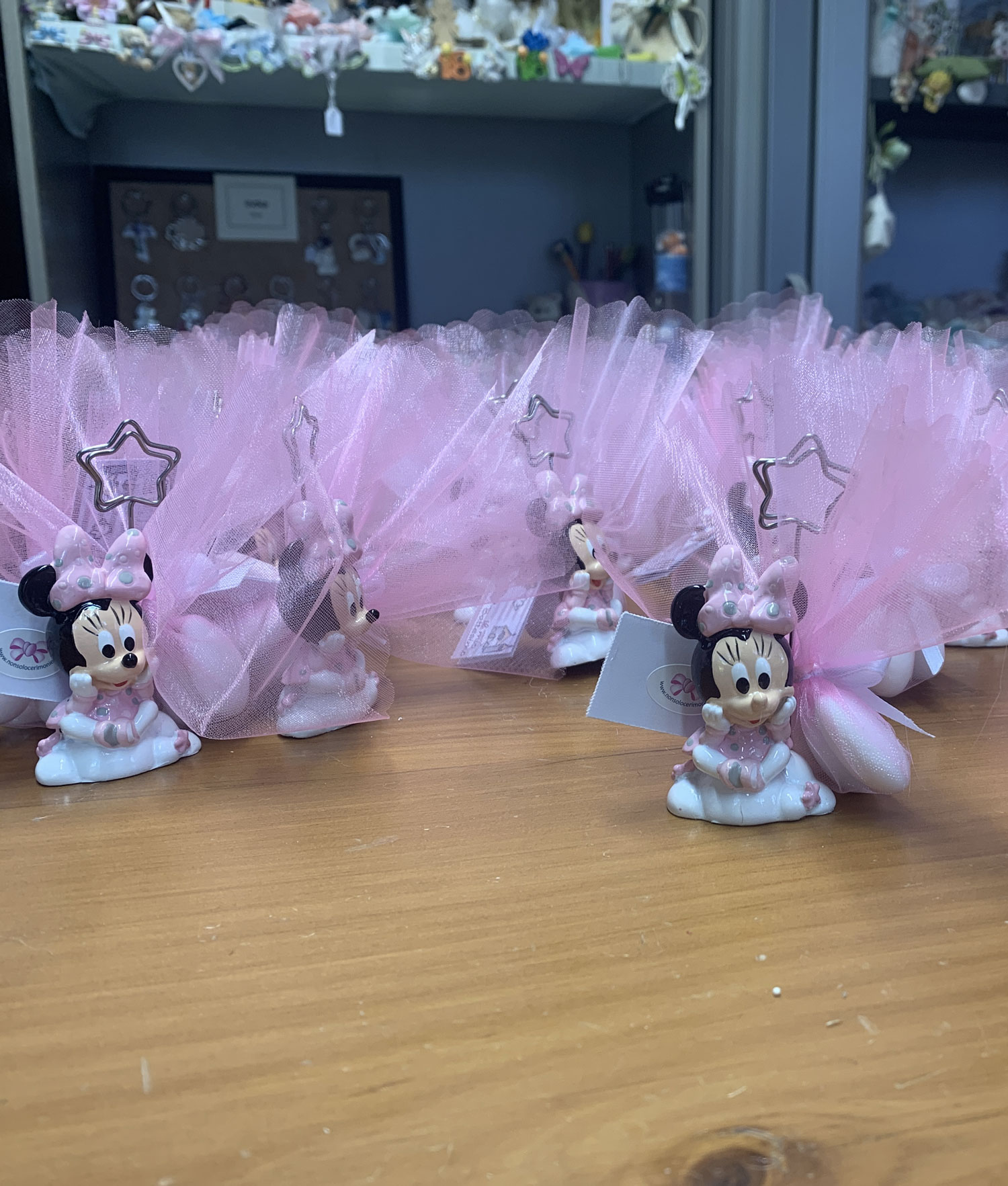 Segnaposto Clip Minnie Rosa 100 - NonSoloCerimonie.it