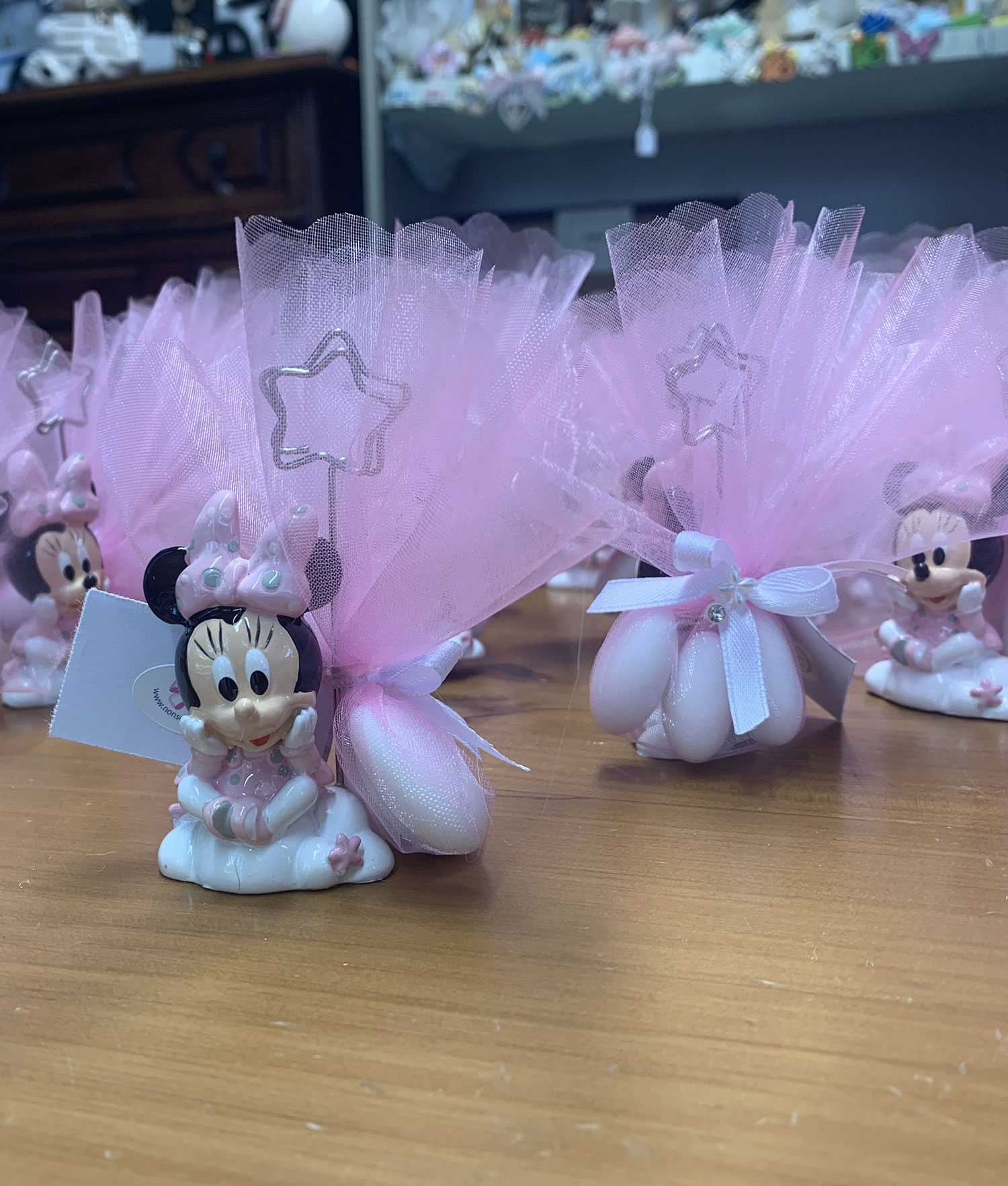 Segnaposto Clip Minnie Rosa 101 - NonSoloCerimonie.it