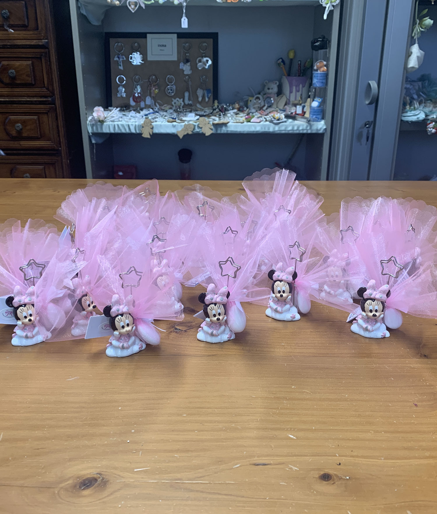 Segnaposto Clip Minnie Rosa 102 - NonSoloCerimonie.it