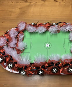 Torta Stadio Sacchetto Portachiavi Palla Milan 102 - NonSoloCerimonie.it