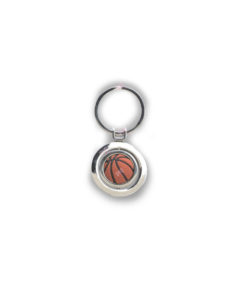 Portachiavi Pallone Basket Acciaio - NonSoloCerimonie.it