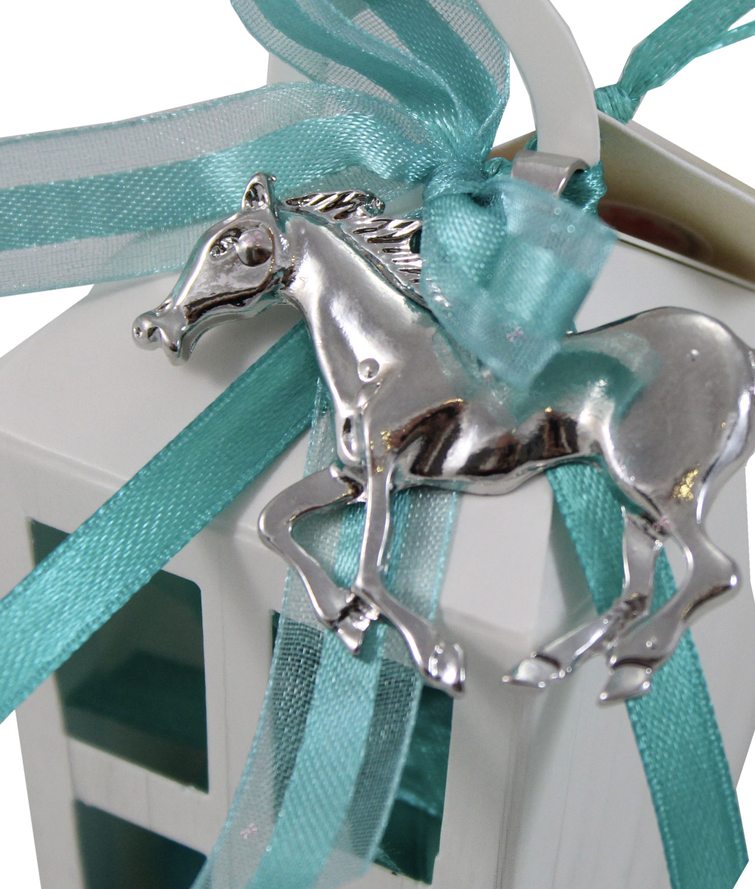 Bomboniera Scatola Lanterna Shabby Cavallo 2 - NonSoloCerimonie.it