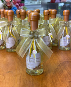 Bomboniera Bottiglia Prosecco Personalizzata Oro 101 - NonSoloCerimonie.it