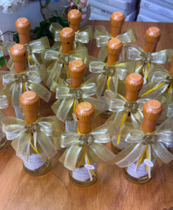 Bomboniera Bottiglia Prosecco Personalizzata Oro 104 - NonSoloCerimonie.it