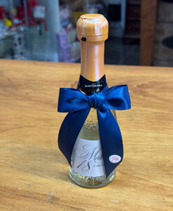 Bomboniera Bottiglia Prosecco Personalizzata Blu Notte 103 - NonSoloCerimonie.it