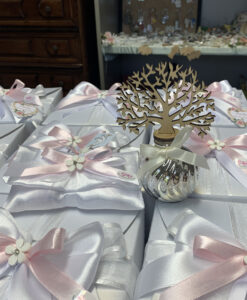 Bomboniera Profumatore Sfera Albero della Vita Bagutta Bianco Rosa Plus 101 - NonSoloCerimonie.it